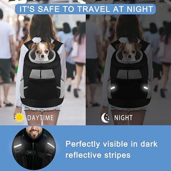 SMONT Dog Carrier Backpack Size M/L - Picture 4 of 5